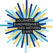 logo des journées européennes des metiers d'art à l'église Saint Pierre de Touques